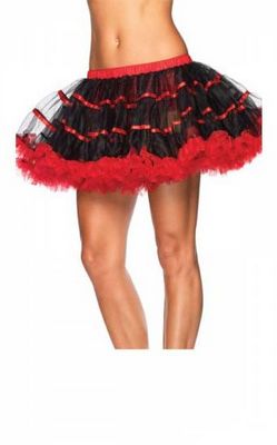 Black and Red Layered TuTu